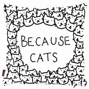 Kedili Yastık Kılıfı-27